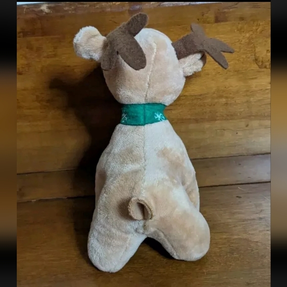 Christmas Holiday Rudolph the Red Nose Reindeer Small Plush Stuffed Animal - Picture 3 of 4